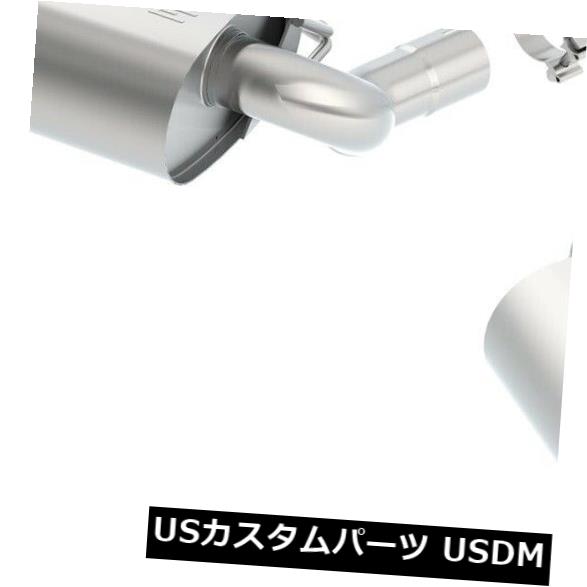 輸入マフラー 16-18カマロボーラ11920 Sタイプアクスルバックエキゾーストシステムに適合 Fits 16-18 Camaro Borla 11920 S-Type Axle-Back Exhaust System 【並行輸入品】|カスタムパーツ WORLD倉庫