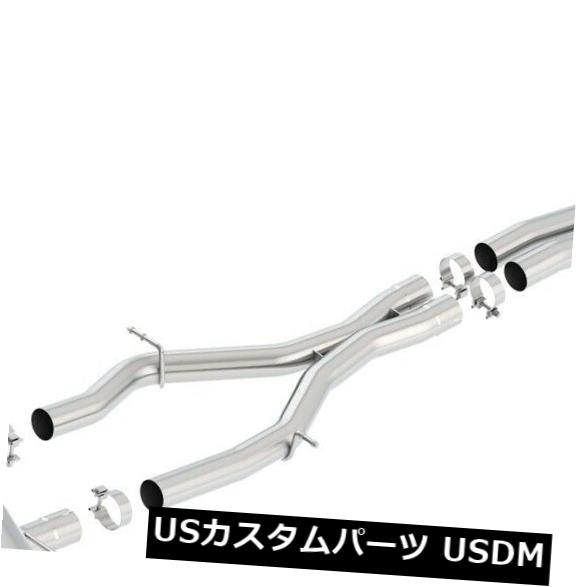 輸入マフラー 16-18カマロボルラ140688 ATAKキャットバックエキゾーストシステムに適合 Fits 16-18 Camaro Borla 140688 ATAK Cat-Back Exhaust System 【並行輸入品】|カスタムパーツ WORLD倉庫