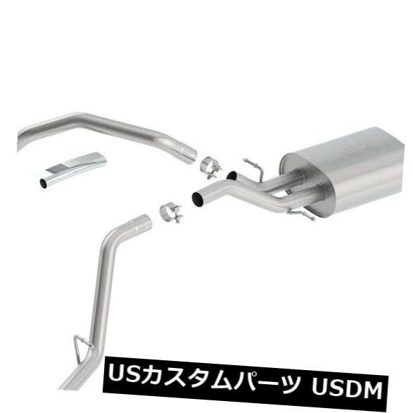 輸入マフラー Sierra 1500 Silverado 1500 Borla 140536BC S-Type Cat-Back Exhaust Systemに適合 Fits Sierra 1500 Silverado 1500 Borla 140536BC S-Type Cat-Back Exhaust System 【並行輸入品】|カスタムパーツ WORLD倉庫