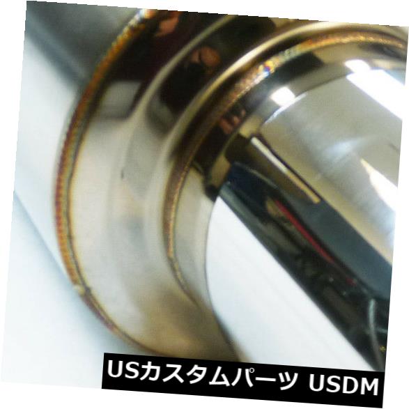 輸入マフラー OBXエキゾーストキャットバックはスバル97 98 99 00 01 02フォレスターGTに適合 OBX Exhaust Catback Fits For Subaru 97 98 99 00 01 02 Forester GT 【並行輸入品】|カスタムパーツ WORLD倉庫