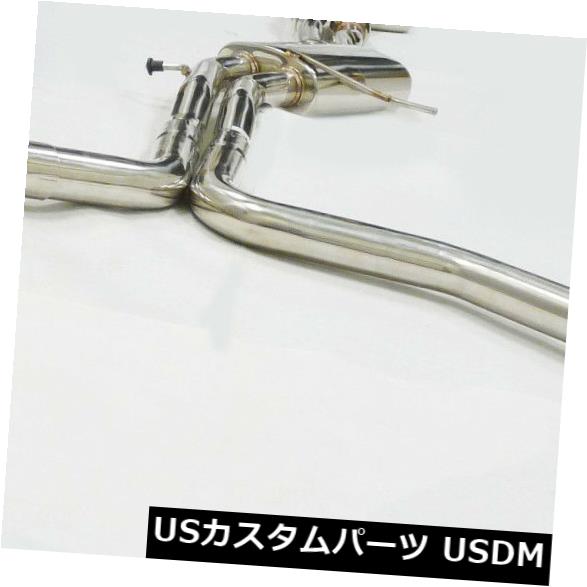 輸入マフラー 2008 2009 2010 2011 2012アウディS5 4.2LクーペターボバックのOBXキャットバック排気 OBX Catback Exhaust For 2008 2009 2010 2011 2012 Audi S5 4.2L Coupe Turbo Back 【並行輸入品】|カスタムパーツ WORLD倉庫