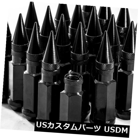 USナット 92mm AodHan XT92 12X1.5スチールブラックスパイクラグナットフィットLexus Is250 is250 is350 92mm AodHan XT92 12X1.5 Steel Black Spiked Lug Nuts Fits Lexus Is250 is250 Is350 【並行輸入品】｜カスタムパーツ WORLD倉庫 41,470円
