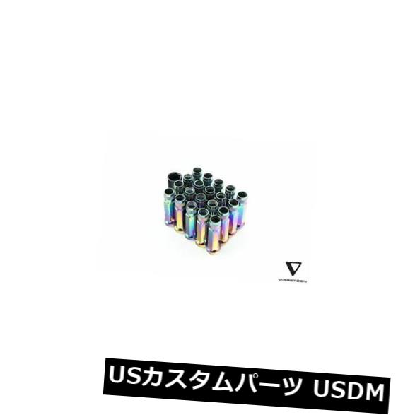 USナット Varrstoen VT75 12x1.5 Neo Chromeオープンエンドラグナット（20 PC / 1Key）Crx Accordに適合 Varrstoen VT75 12x1.5 Neo Chrome Open End Lug Nuts (20 PC/1Key) Fits Crx Accord 【並行輸入品】｜カスタムパーツ WORLD倉庫