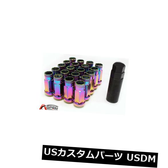 USナット （20 PC）12x1.25 Varrstoen VT48 Neo Chrome Lug Nuts Ftis Brz 350z G35 (20 PC) 12x1.25 Varrstoen VT48 Neo Chrome Lug Nuts Ftis Brz 350z G35 【並行輸入品】