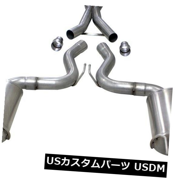 輸入マフラー エクストリームキャットバックエキゾーストシステムへのCorsaパフォーマンス21001BLKツーリング Corsa Performance 21001BLK Touring To Xtreme Cat-Back Exhaust System 【並行輸入品】