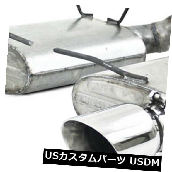 輸入マフラー MBRPエキゾーストS7224ALインストーラーシリーズアクスルバックエキゾーストシステムはムスタングに適合 MBRP Exhaust S7224AL Installer Series Axle Back Exhaust System Fits Mustang 【並行輸入品】