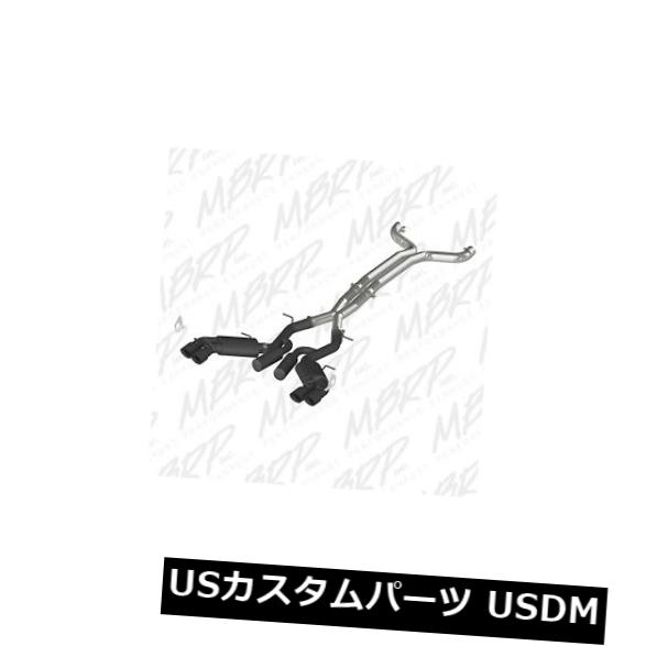輸入マフラー MBRPエキゾーストS7032BLKブラックシリーズキャットバックエキゾーストシステムフィット16-19カマロ MBRP Exhaust S7032BLK Black Series Cat Back Exhaust System Fits 16-19 Camaro 【並行輸入品】 239,036円