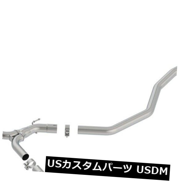 輸入マフラー Borla 140786 Sタイプキャットバックエキゾーストシステムは18-20アコードに適合 Borla 140786 S-Type Cat-Back Exhaust System Fits 18-20 Accord 【並行輸入品】