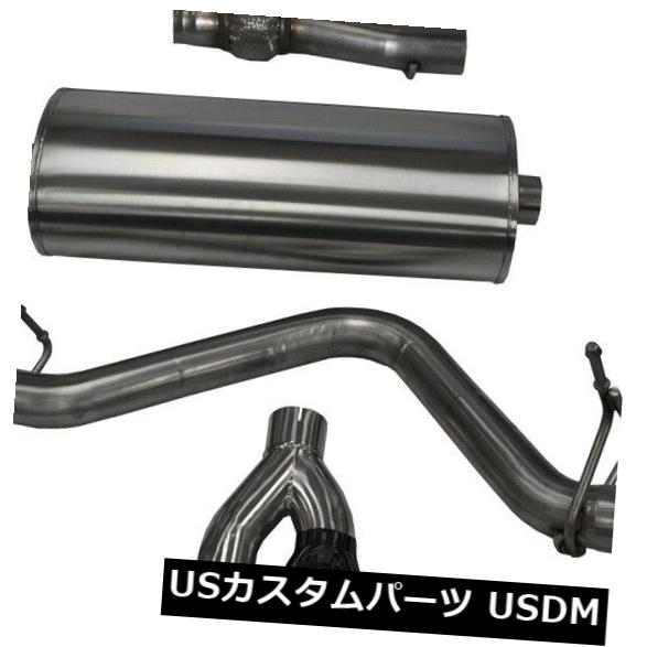 輸入マフラー Corsa Performance 14871BLK Sport Cat-Backエキゾーストシステム Corsa Performance 14871BLK Sport Cat-Back Exhaust System 【並行輸入品】