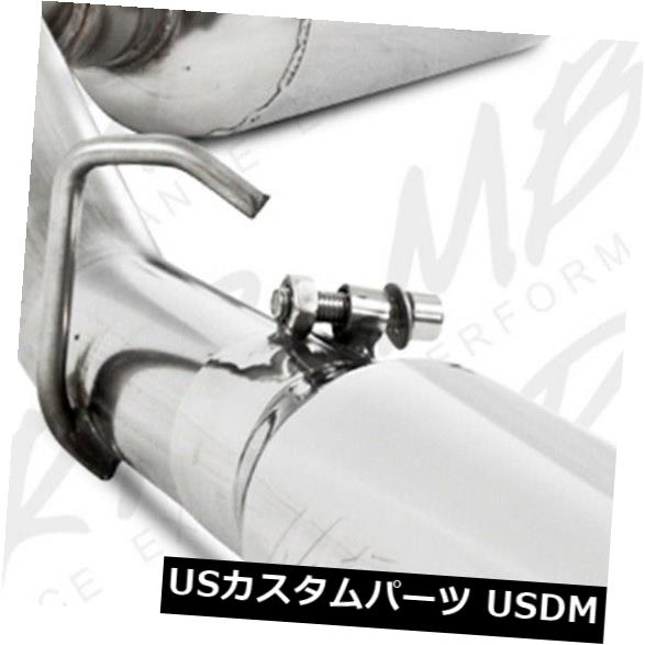 輸入マフラー MBRPエキゾーストS5500409 XPシリーズキャットバックエキゾーストシステムは00-06 TJラングラーに適合 MBRP Exhaust S5500409 XP Series Cat Back Exhaust System Fits 00-06 TJ Wrangler 【並行輸入品】|カスタムパーツ WORLD倉庫