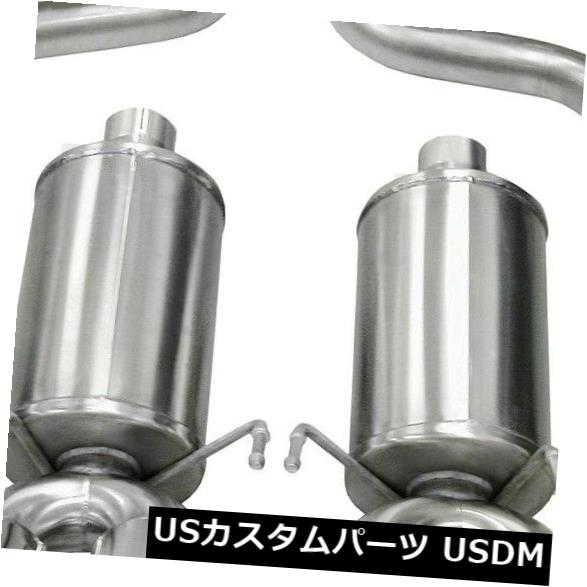 輸入マフラー コルサパフォーマンス14470 Xtremeアクスルバックエキゾーストシステムは09-13コルベットに適合 Corsa Performance 14470 Xtreme Axle-Back Exhaust System Fits 09-13 Corvette 【並行輸入品】