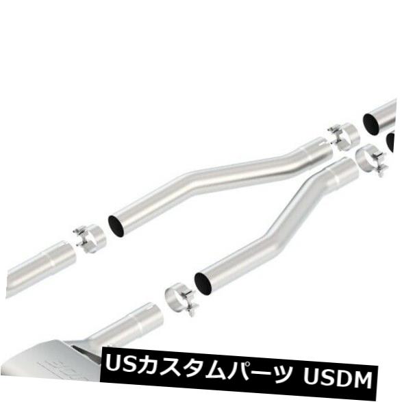 輸入マフラー Borla 140433ツーリングキャットバックエキゾーストシステムは11-15 CTSに適合 Borla 140433 Touring Cat-Back Exhaust System Fits 11-15 CTS 【並行輸入品】