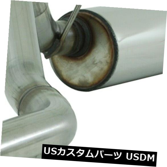 輸入マフラー MBRPエキゾーストS5520409 XPシリーズキャットバックエキゾーストシステムは04-06ラングラーに適合 MBRP Exhaust S5520409 XP Series Cat Back Exhaust System Fits 04-06 Wrangler 【並行輸入品】