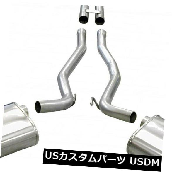 輸入マフラー Corsa Performance 14951 Sport Cat-Back Exhaust System Fits 10-15 Camaro Corsa Performance 14951 Sport Cat-Back Exhaust System Fits 10-15 Camaro 【並行輸入品】