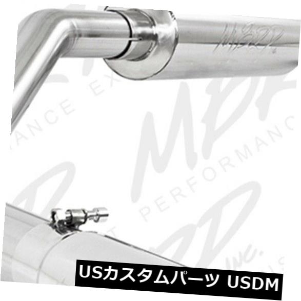 輸入マフラー MBRP Exhaust S5330409 Pro Series Resonator Back Exhaust System Fits 00-06 Tundra MBRP Exhaust S5330409 Pro Series Resonator Back Exhaust System Fits 00-06 Tundra 【並行輸入品】｜カスタムパーツ WORLD倉庫