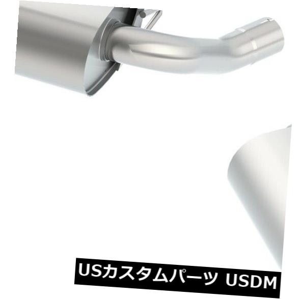 輸入マフラー 16-20カマロに適合するBorla 11922 Sタイプアクスルバックエキゾーストシステム Borla 11922 S-Type Axle-Back Exhaust System Fits 16-20 Camaro 【並行輸入品】