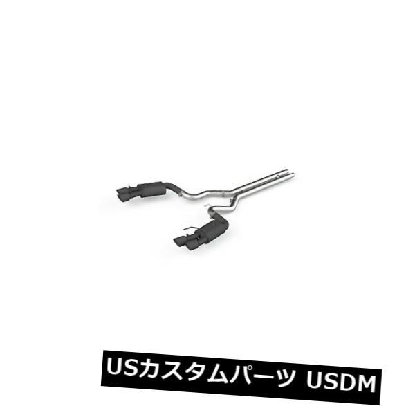 輸入マフラー MBRPエキゾーストS7205BLKブラックシリーズキャットバックエキゾーストシステムフィット18-20マスタング MBRP Exhaust S7205BLK Black Series Cat Back Exhaust System Fits 18-20 Mustang 【並行輸入品】|カスタムパーツ WORLD倉庫