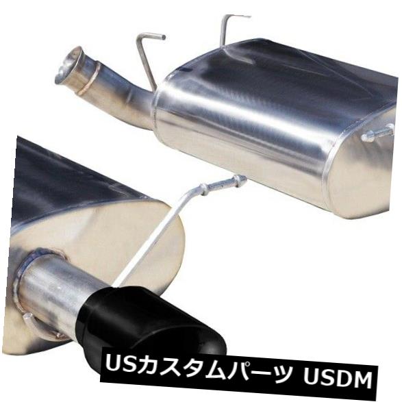 輸入マフラー Corsa Performance 14319BLK Sport Axle-Back Exhaust System Fits 11-14 Mustang Corsa Performance 14319BLK Sport Axle-Back Exhaust System Fits 11-14 Mustang 【並行輸入品】