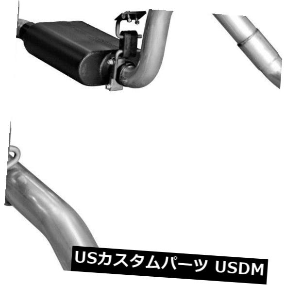 輸入マフラー Flowmaster 17282 American Thunder Downpipe Back Exhaust System Fits Mustang Flowmaster 17282 American Thunder Downpipe Back Exhaust System Fits Mustang 【並行輸入品】