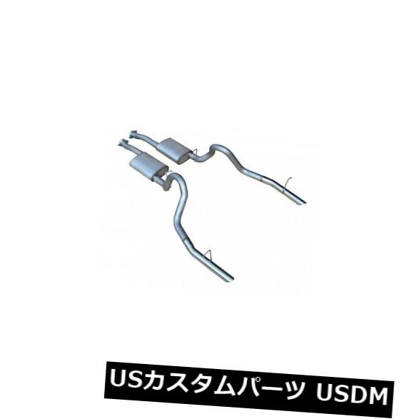 輸入マフラー PypesパフォーマンスエキゾーストSFM16Vキャットバックエキゾーストシステムは84-97マスタングに適合 Pypes Performance Exhaust SFM16V Cat Back Exhaust System Fits 84-97 Mustang 【並行輸入品】