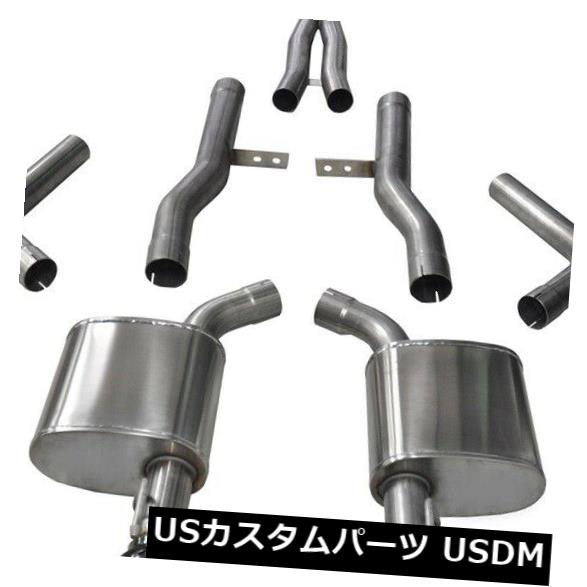 輸入マフラー Corsa Performance 14996BLK Xtreme Cat-Back Exhaust System Fits 15-19 Charger Corsa Performance 14996BLK Xtreme Cat-Back Exhaust System Fits 15-19 Charger 【並行輸入品】｜カスタムパーツ WORLD倉庫