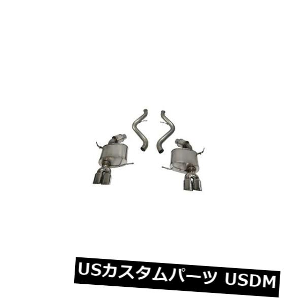 輸入マフラー Corsaパフォーマンス14568スポーツキャットバックエキゾーストシステムは08-12 M3に適合 Corsa Performance 14568 Sport Cat-Back Exhaust System Fits 08-12 M3 【並行輸入品】