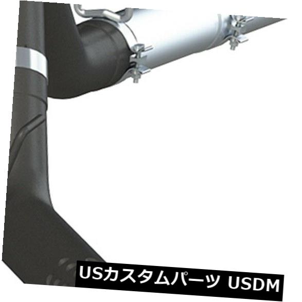 輸入マフラー MBRPエキゾーストS6242BLKブラックシリーズフィルターバックエキゾーストシステム MBRP Exhaust S6242BLK Black Series Filter Back Exhaust System 【並行輸入品】