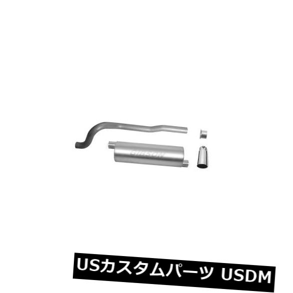 輸入マフラー ギブソンパフォーマンス17201キャットバックシングルエキゾーストシステムフィット00-01チェロキー Gibson Performance 17201 Cat-Back Single Exhaust System Fits 00-01 Cherokee 【並行輸入品】