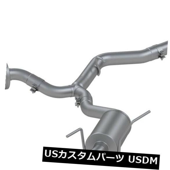 輸入マフラー MBRPエキゾーストS48003CF Proシリーズキャットバックエキゾーストシステムは15-20 WRX WRX STIに適合 MBRP Exhaust S48003CF Pro Series Cat Back Exhaust System Fits 15-20 WRX WRX STI 【並行輸入品】