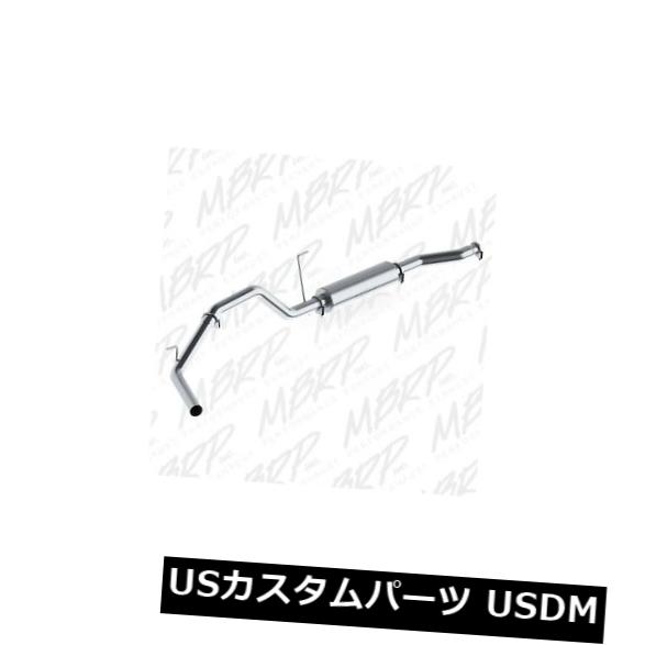 輸入マフラー MBRPエキゾーストS5400P Pシリーズキャットバックエキゾーストシステムは04-06タイタンに適合 MBRP Exhaust S5400P P Series Cat Back Exhaust System Fits 04-06 Titan 【並行輸入品】