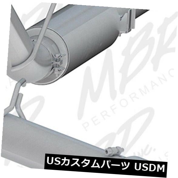 輸入マフラー MBRPエキゾーストS5247ALインストーラーシリーズキャットバックエキゾーストシステム MBRP Exhaust S5247AL Installer Series Cat Back Exhaust System 【並行輸入品】