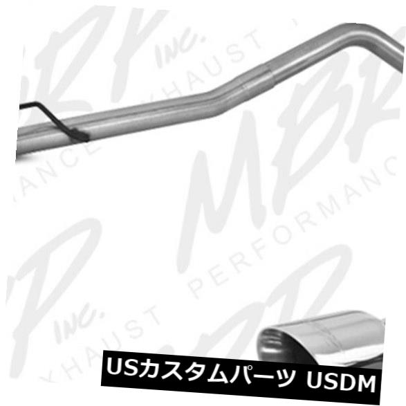 輸入マフラー MBRPエキゾーストS5146ALインストーラーシリーズキャットバックエキゾーストシステム MBRP Exhaust S5146AL Installer Series Cat Back Exhaust System 【並行輸入品】