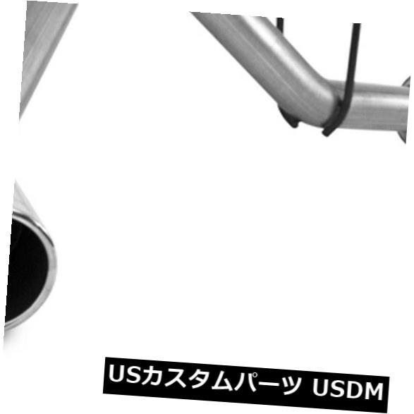 輸入マフラー MBRP Exhaust S5142AL Installer Series Cat Back Exhaust System MBRP Exhaust S5142AL Installer Series Cat Back Exhaust System 【並行輸入品】 157,135円