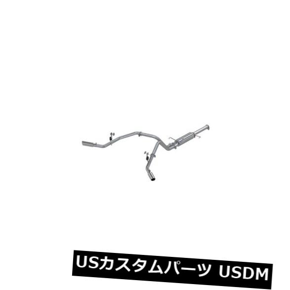 輸入マフラー MBRPエキゾーストS5110ALインストーラーシリーズキャットバックエキゾーストシステム MBRP Exhaust S5110AL Installer Series Cat Back Exhaust System 【並行輸入品】