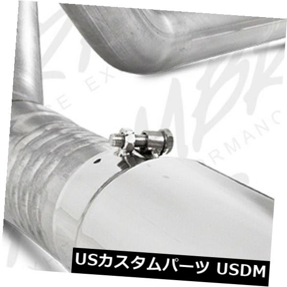 輸入マフラー MBRP Exhaust S6248AL Installer Seriesフィルターバックエキゾーストシステム MBRP Exhaust S6248AL Installer Series Filter Back Exhaust System 【並行輸入品】