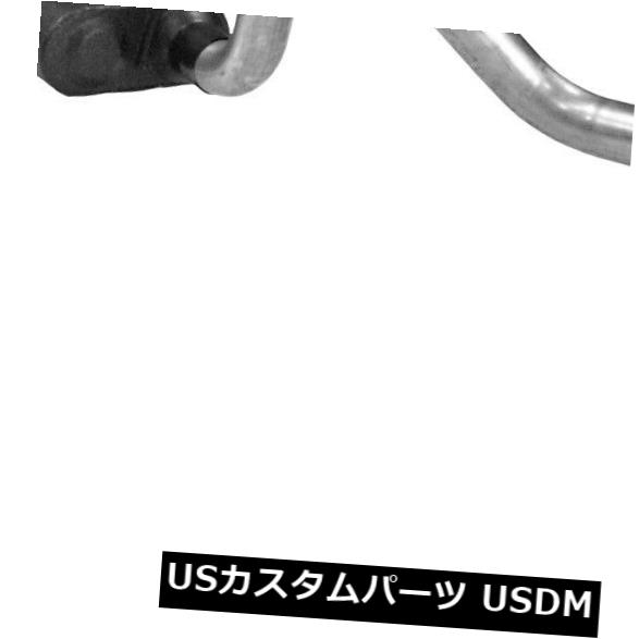 輸入マフラー Flowmaster 17116アメリカンサンダーキャットバックエキゾーストシステムは87-93マスタングに適合 Flowmaster 17116 American Thunder Cat Back Exhaust System Fits 87-93 Mustang 【並行輸入品】