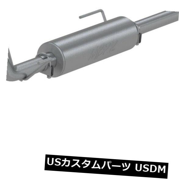 輸入マフラー MBRPエキゾーストS5326ALインストーラーシリーズキャットバックエキゾーストシステムは05-15タコマに適合 MBRP Exhaust S5326AL Installer Series Cat Back Exhaust System Fits 05-15 Tacoma 【並行輸入品】