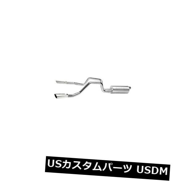 輸入マフラー ギブソンパフォーマンス68200キャットバックデュアルスプリットエキゾーストシステムは04-18タイタンに適合 Gibson Performance 68200 Cat-Back Dual Split Exhaust System Fits 04-18 Titan 【並行輸入品】｜カスタムパーツ WORLD倉庫