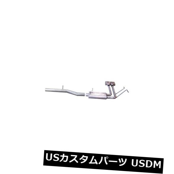 輸入マフラー ギブソンパフォーマンス65659キャットバックスーパートラックエキゾースト Gibson Performance 65659 Cat-Back Super Truck Exhaust 【並行輸入品】