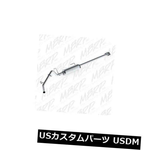 輸入マフラー MBRPエキゾーストS5326P Pシリーズキャットバックエキゾーストシステムは05-15タコマに適合 MBRP Exhaust S5326P P Series Cat Back Exhaust System Fits 05-15 Tacoma 【並行輸入品】