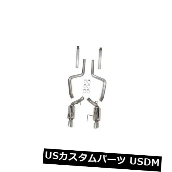 輸入マフラー フッカーヘッダー70503338-RHKRブラックハートキャットバックエキゾーストシステムフィットマスタング Hooker Headers 70503338-RHKR Blackheart Cat-Back Exhaust System Fits Mustang 【並行輸入品】