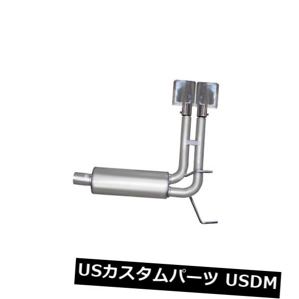 輸入マフラー ギブソンパフォーマンス6541キャットバックスーパートラックエキゾーストフィット06-08ラム2500 Gibson Performance 6541 Cat-Back Super Truck Exhaust Fits 06-08 Ram 2500 【並行輸入品】