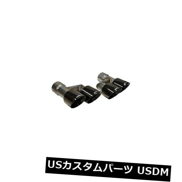 輸入マフラー Corsa Performance 14333BLKエキゾーストチップキットは15-18マスタングに適合 Corsa Performance 14333BLK Exhaust Tip Kit Fits 15-18 Mustang 【並行輸入品】|カスタムパーツ WORLD倉庫