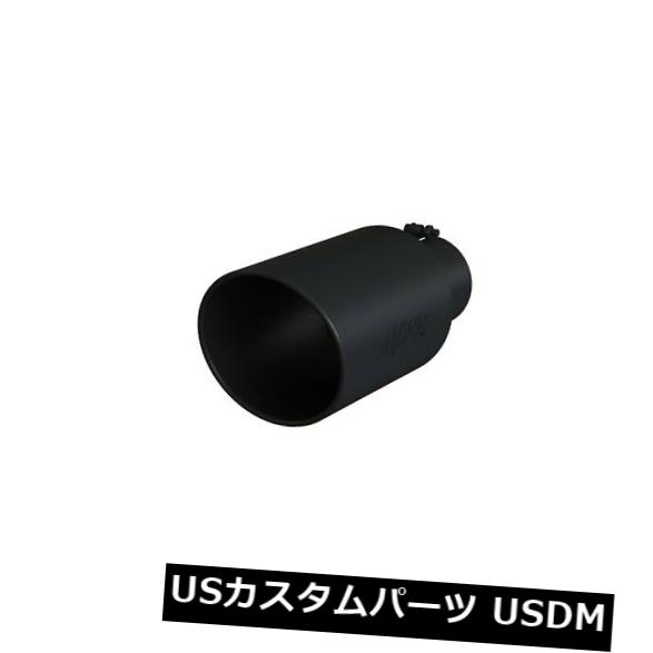 輸入マフラー MBRPエキゾーストT5129BLKブラックシリーズエキゾーストチップ MBRP Exhaust T5129BLK Black Series Exhaust Tip 【並行輸入品】