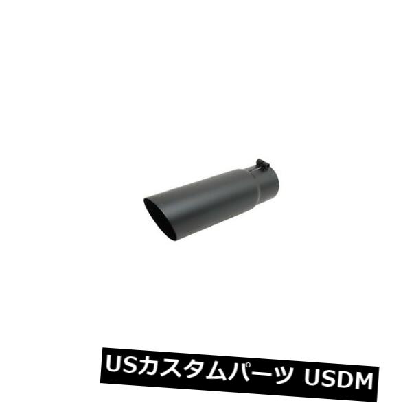 輸入マフラー Gibson Performance 500379-Bブラックセラミック排気チップ Gibson Performance 500379-B Black Ceramic Exhaust Tip 【並行輸入品】