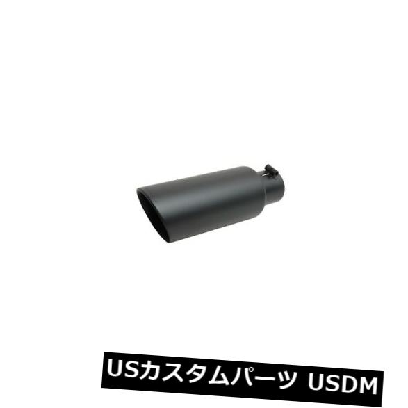 輸入マフラー ギブソンパフォーマンス500433-Bブラックセラミック排気チップ Gibson Performance 500433-B Black Ceramic Exhaust Tip 【並行輸入品】