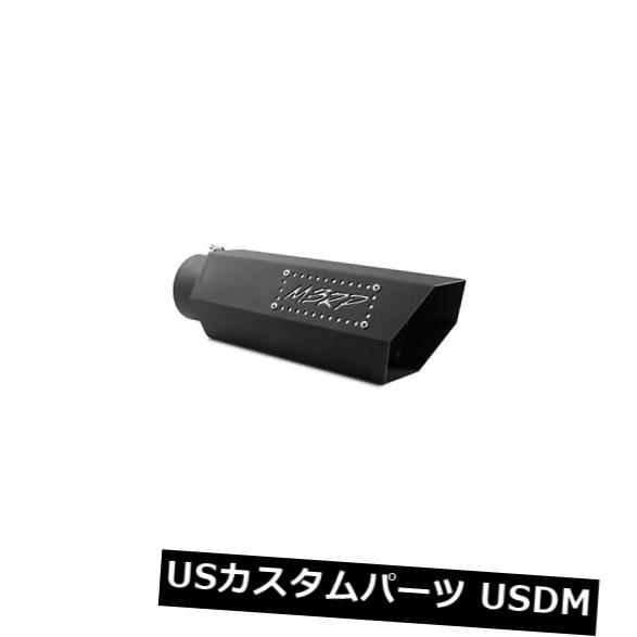 輸入マフラー MBRPエキゾーストT5164BLKブラックシリーズエキゾーストチップ MBRP Exhaust T5164BLK Black Series Exhaust Tip 【並行輸入品】