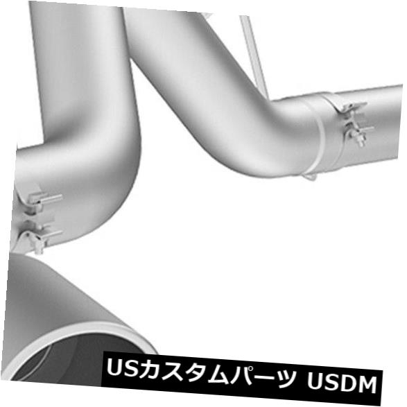 輸入マフラー MBRP Exhaust S6026AL Installer Seriesフィルターバックエキゾーストシステム MBRP Exhaust S6026AL Installer Series Filter Back Exhaust System 【並行輸入品】