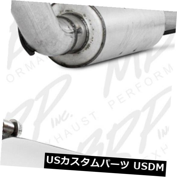 輸入マフラー MBRPエキゾーストS5014ALインストーラーシリーズキャットバックエキゾーストシステム MBRP Exhaust S5014AL Installer Series Cat Back Exhaust System 【並行輸入品】