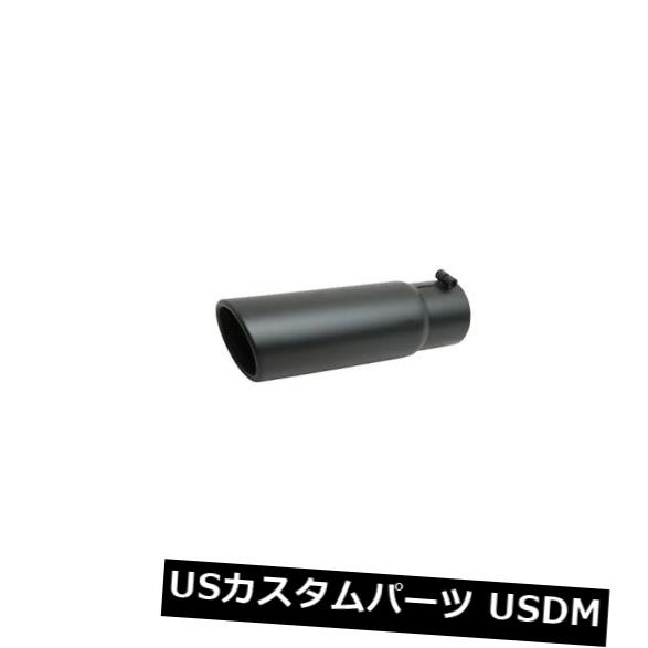 輸入マフラー Gibson Performance 500643-Bブラックセラミック排気チップ Gibson Performance 500643-B Black Ceramic Exhaust Tip 【並行輸入品】